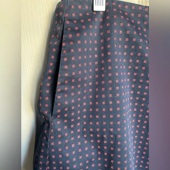 Tory Burch Runway Klarissa Pleated Mini Skirt Size 6 Navy - Picture 9 of 12